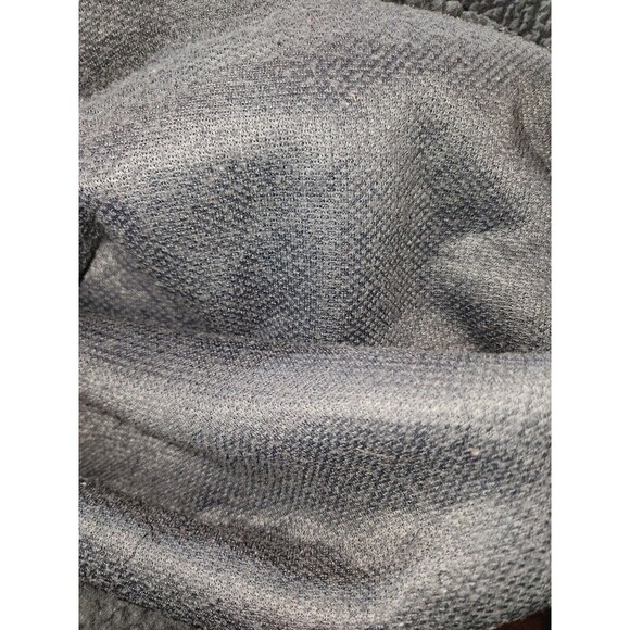 Victoria's Secret PINK Teddy Bear Gray Sherpa Women XS Sweater 1/4 Zip Pullover - Picture 5 of 11